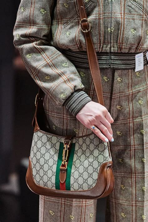 gucci fall 2020 bag|Gucci fashion week dresses.